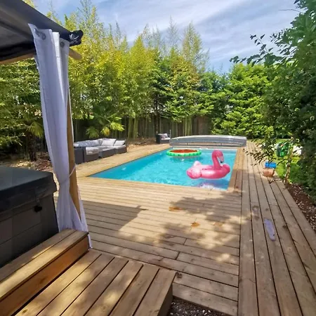 Villa Moya, Dependance Privee Piscine & Spa Châteauneuf-sur-Loire Exterior foto