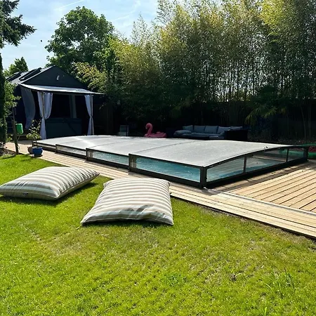 Villa Moya, Dependance Privee Piscine & Spa Châteauneuf-sur-Loire Exterior foto